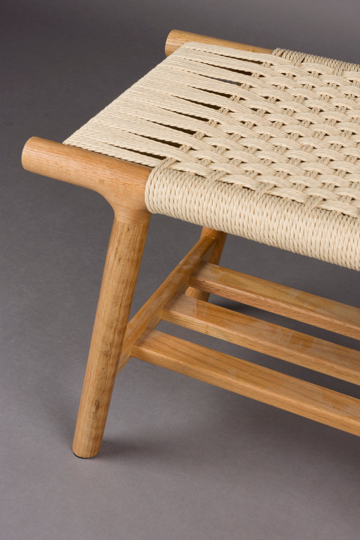 Bank Kintaro in Natural präsentiert im Onlineshop von KAQTU Design AG. Bank ist von Dutchbone
