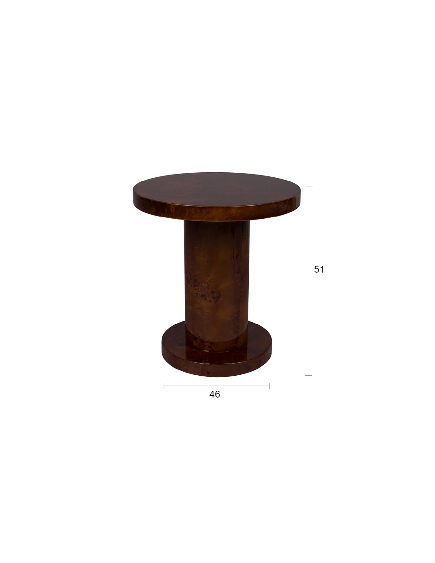 Eleganter Beistelltisch Quinn von Dutchbone, der Funktionalität und modernes Design vereint, perfekt für jedes Wohnambiente.