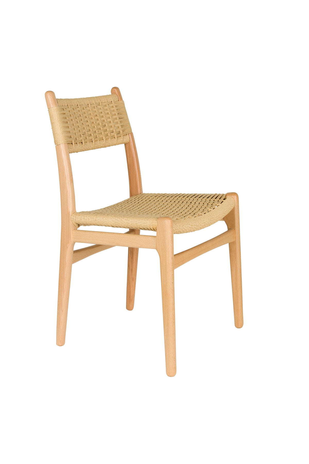 Stuhl Cecile Natural in Beige präsentiert im Onlineshop von KAQTU Design AG. Stuhl ist von Dutchbone
