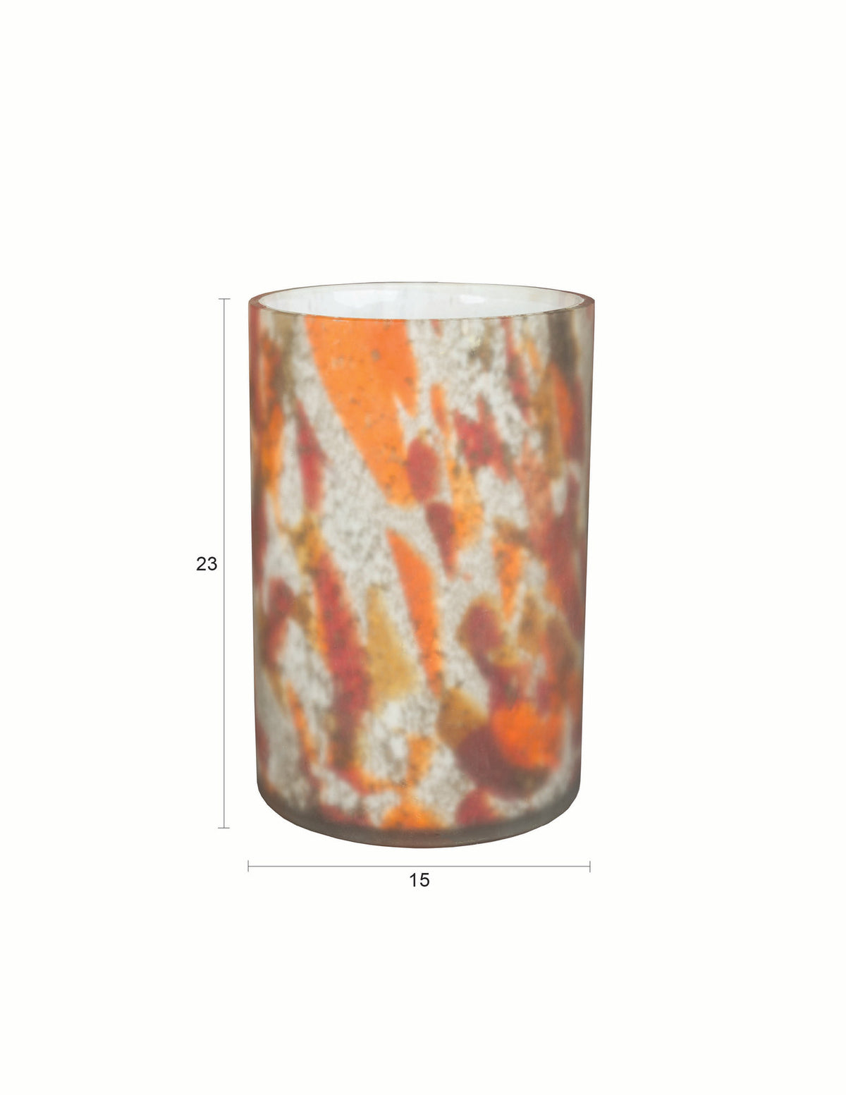 Vase Earl in Mehrfarbig präsentiert im Onlineshop von KAQTU Design AG. Vase ist von Dutchbone