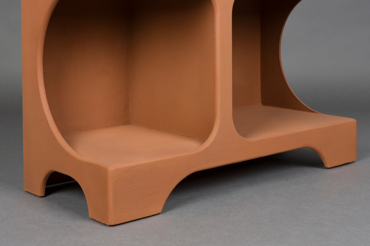 Regal Dundee in Terrakotta präsentiert im Onlineshop von KAQTU Design AG. Bücherregal ist von Dutchbone