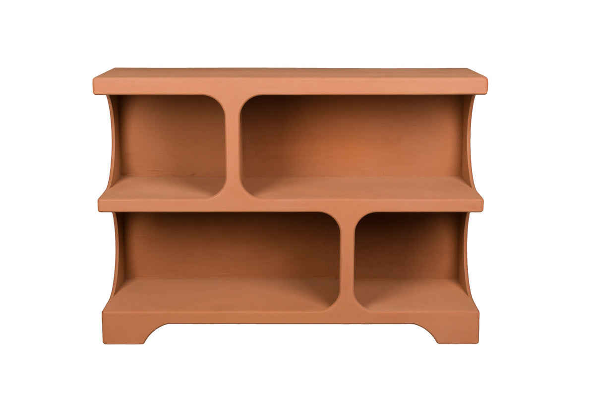 Regal Dundee in Terrakotta präsentiert im Onlineshop von KAQTU Design AG. Bücherregal ist von Dutchbone