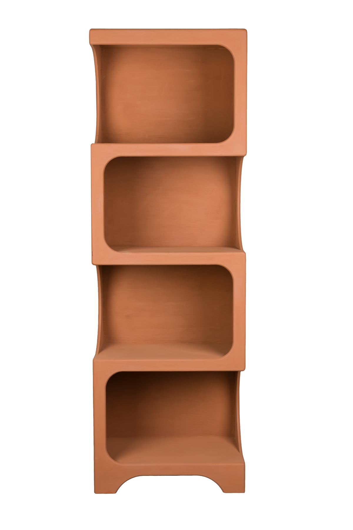 Regal Dundee in Terracotta präsentiert im Onlineshop von KAQTU Design AG. Bücherregal ist von Dutchbone