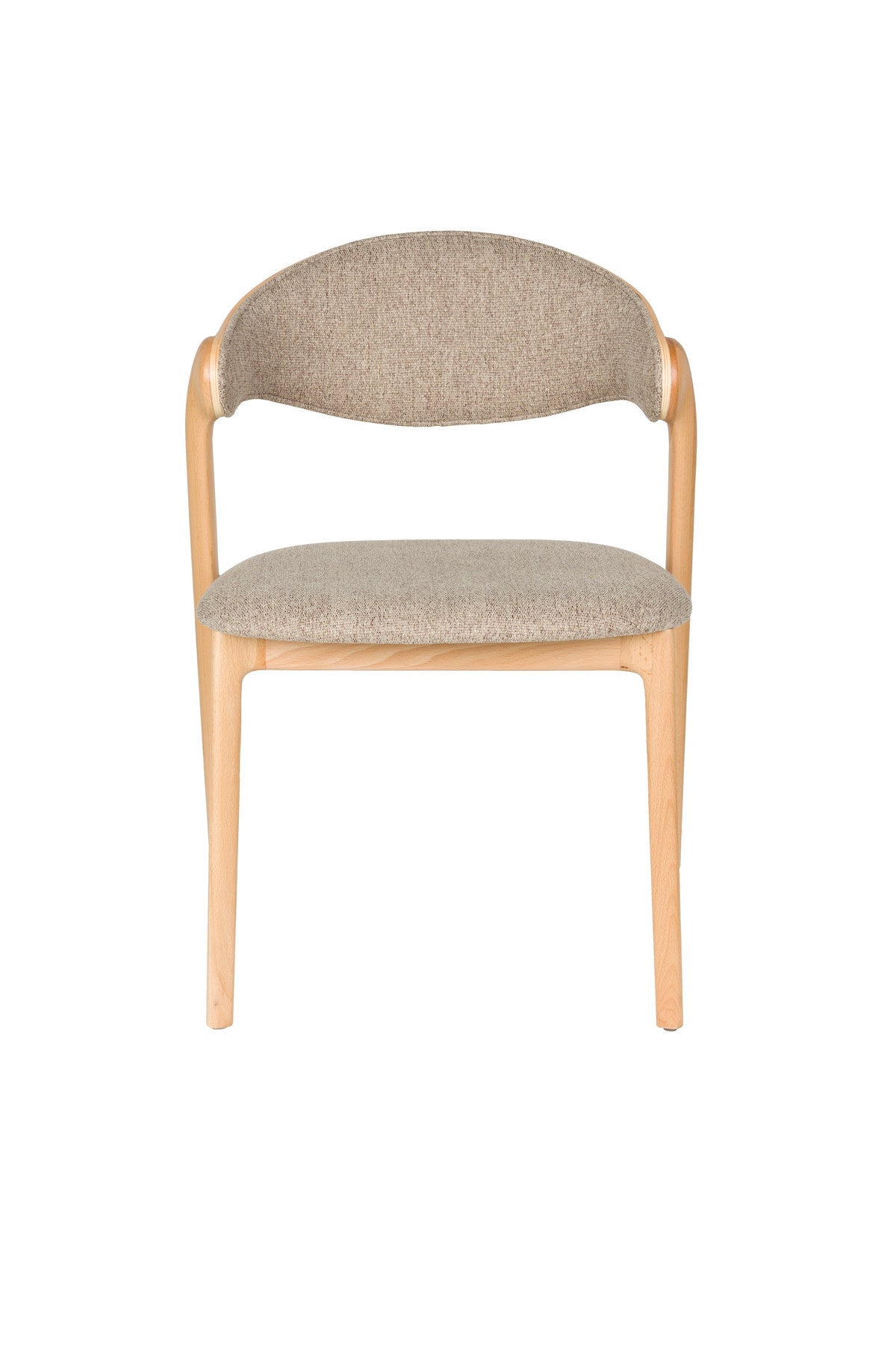 Stuhl Babington in Beige präsentiert im Onlineshop von KAQTU Design AG. Stuhl ist von Dutchbone
