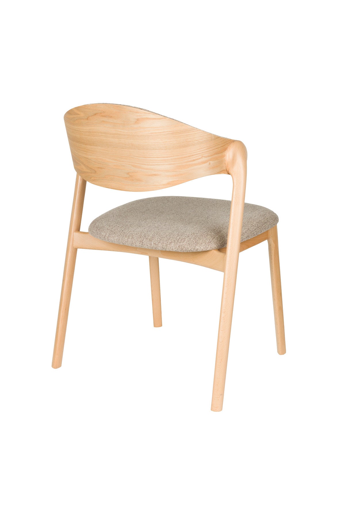 Stuhl Babington in Beige präsentiert im Onlineshop von KAQTU Design AG. Stuhl ist von Dutchbone