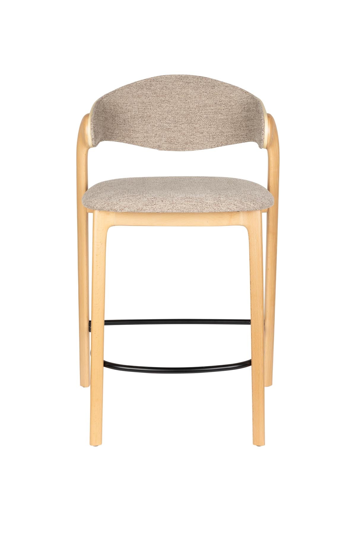 Barhocker Babington in Beige präsentiert im Onlineshop von KAQTU Design AG. Barhocker ist von Dutchbone