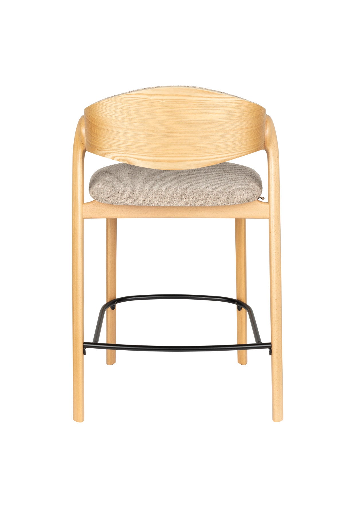 Barhocker Babington in Beige präsentiert im Onlineshop von KAQTU Design AG. Barhocker ist von Dutchbone