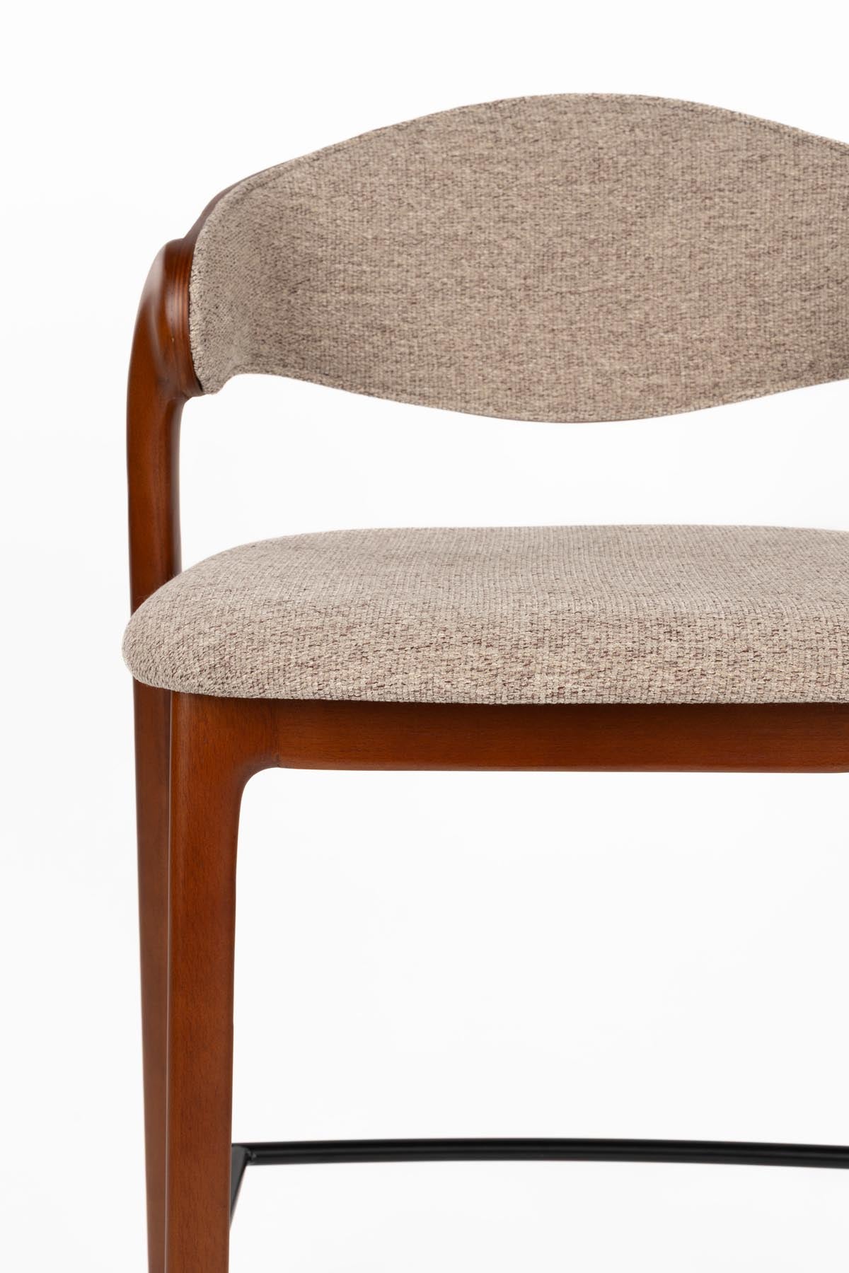 Barhocker Babington in Brown präsentiert im Onlineshop von KAQTU Design AG. Barhocker ist von Dutchbone