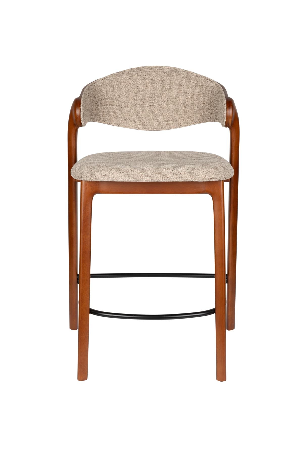 Barhocker Babington in Brown präsentiert im Onlineshop von KAQTU Design AG. Barhocker ist von Dutchbone