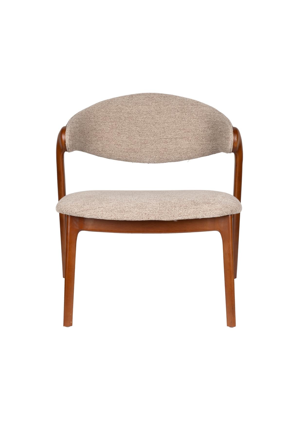 Sessel Babington in Brown präsentiert im Onlineshop von KAQTU Design AG. Sessel ist von Dutchbone
