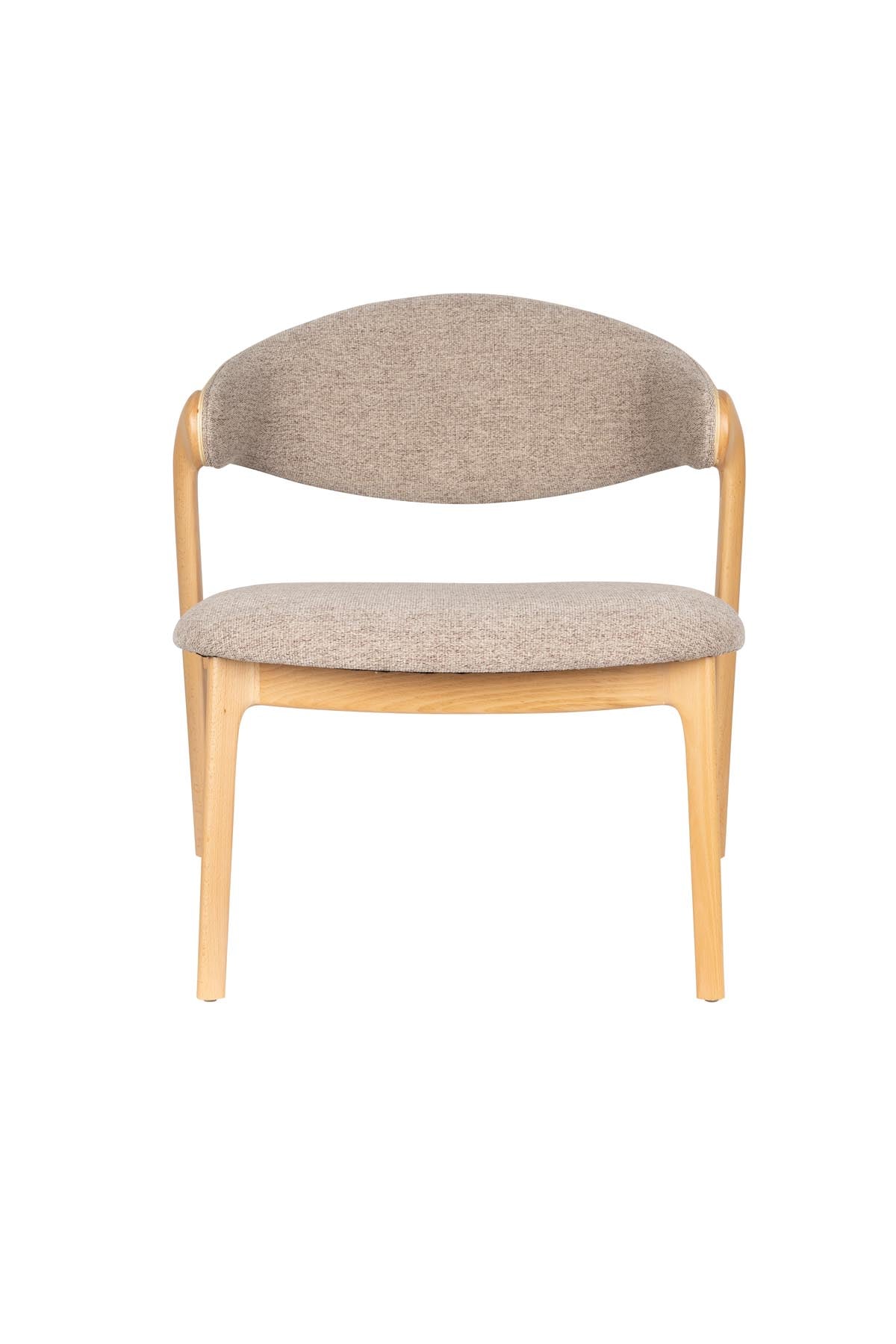 Sessel Babington in Beige präsentiert im Onlineshop von KAQTU Design AG. Sessel ist von Dutchbone