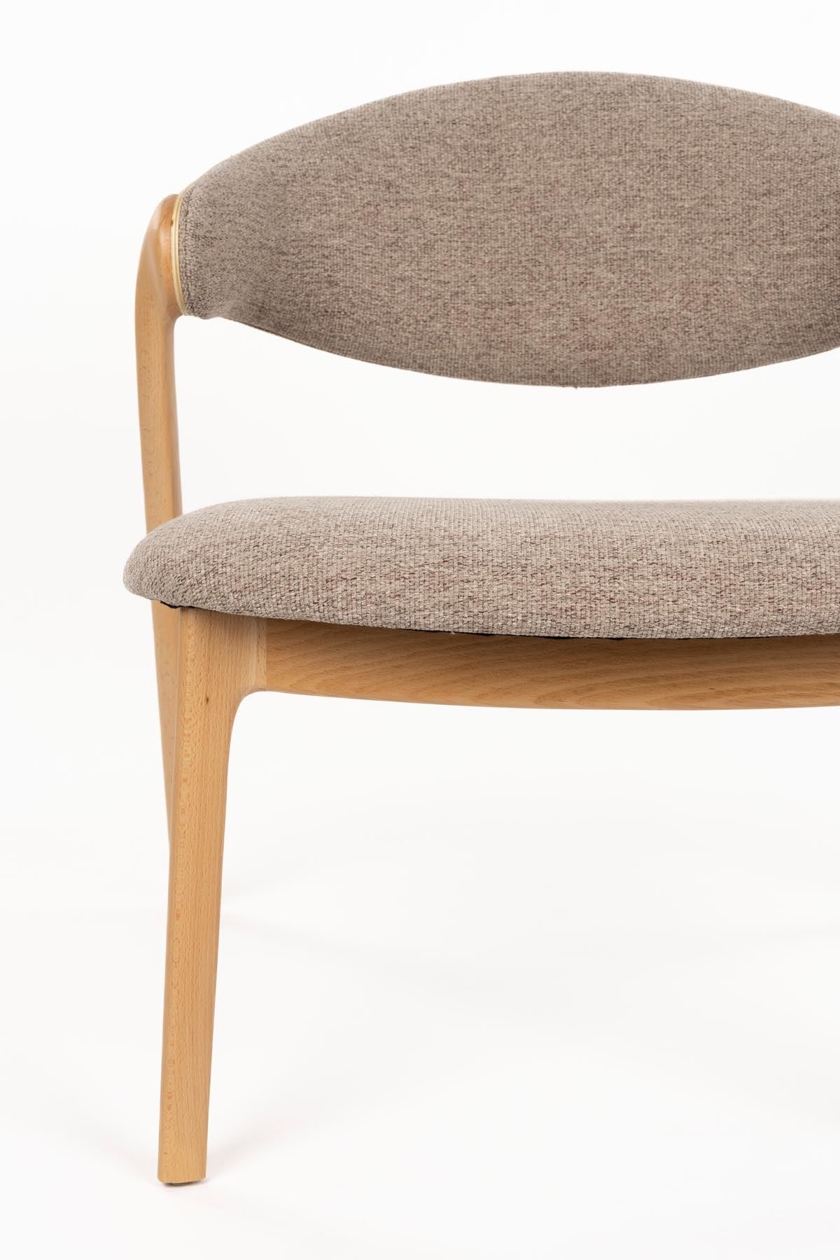 Sessel Babington in Beige präsentiert im Onlineshop von KAQTU Design AG. Sessel ist von Dutchbone