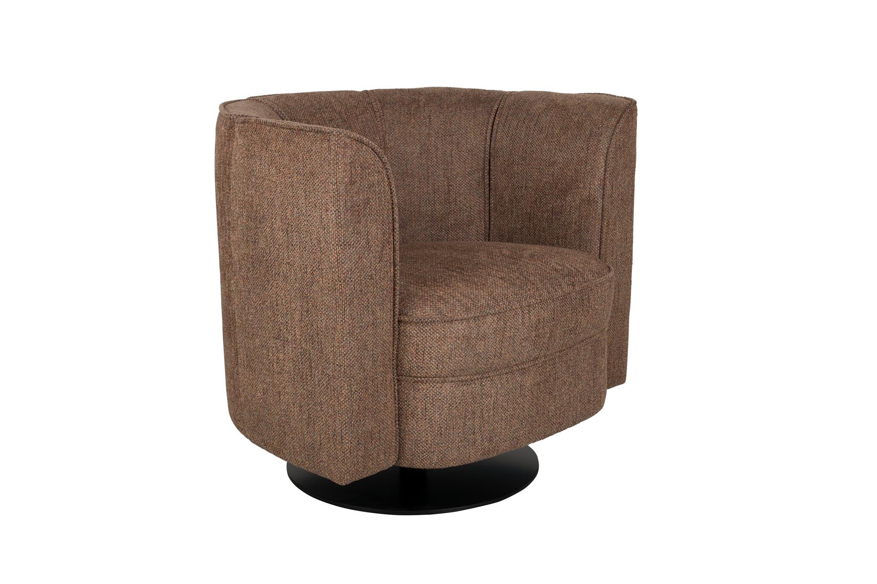 Sessel Flower in Brown präsentiert im Onlineshop von KAQTU Design AG. Sessel ist von Dutchbone