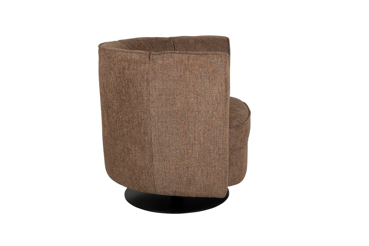 Sessel Flower in Brown präsentiert im Onlineshop von KAQTU Design AG. Sessel ist von Dutchbone