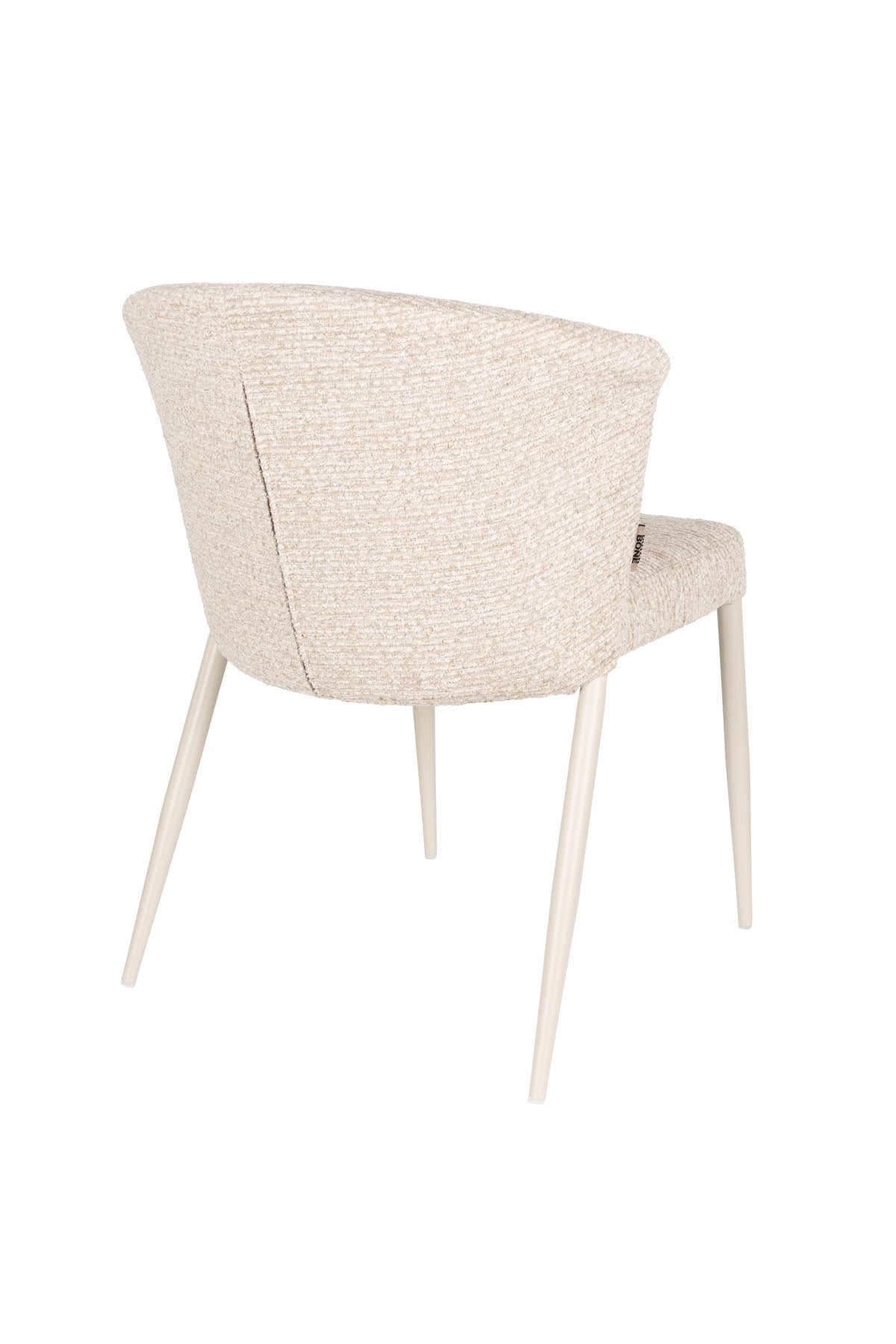 Stuhl Georgia in Beige präsentiert im Onlineshop von KAQTU Design AG. Stuhl ist von Dutchbone