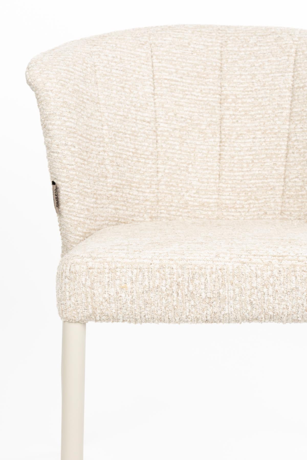 Stuhl Georgia in Beige präsentiert im Onlineshop von KAQTU Design AG. Stuhl ist von Dutchbone