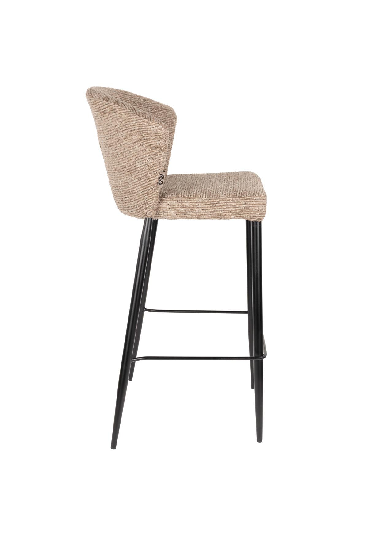 Barhocker Georgia in Braun präsentiert im Onlineshop von KAQTU Design AG. Barstuhl ist von Dutchbone