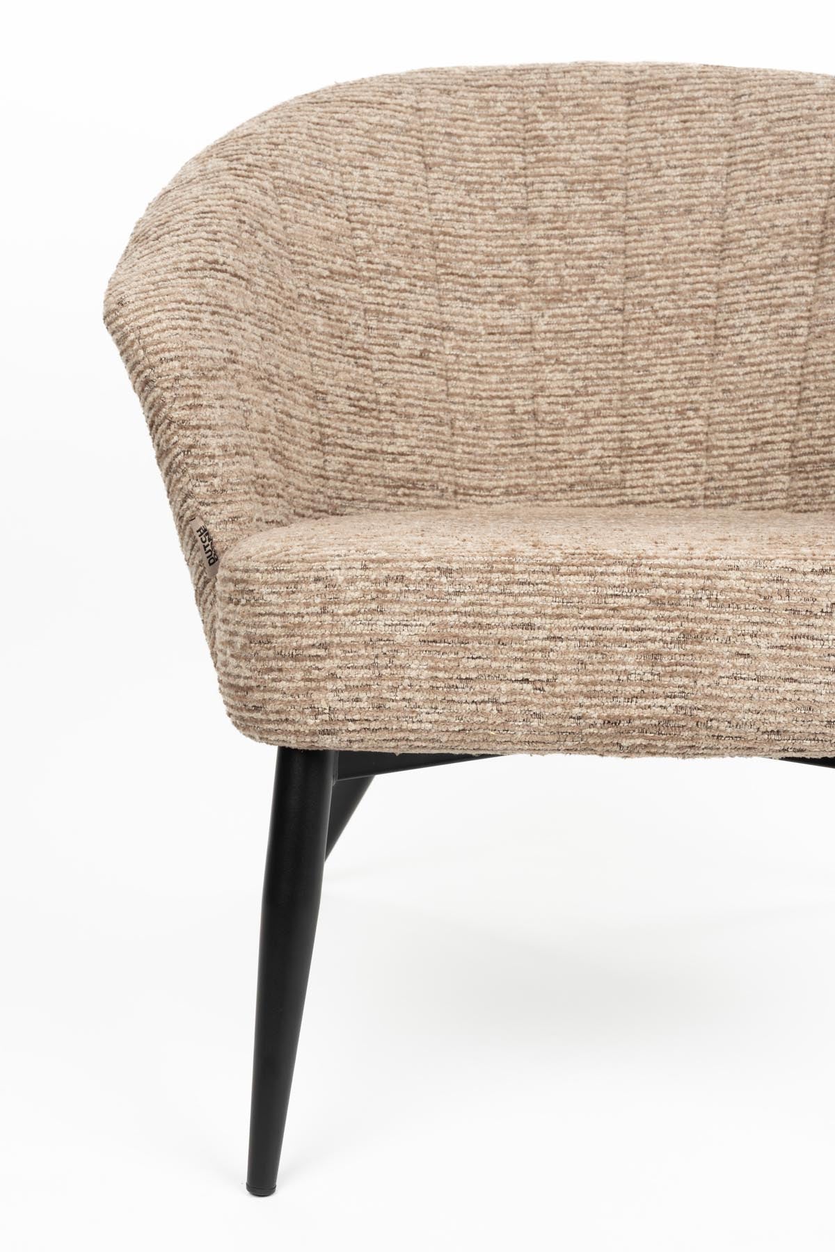 Sessel Georgia in Braun präsentiert im Onlineshop von KAQTU Design AG. Sessel ist von Dutchbone