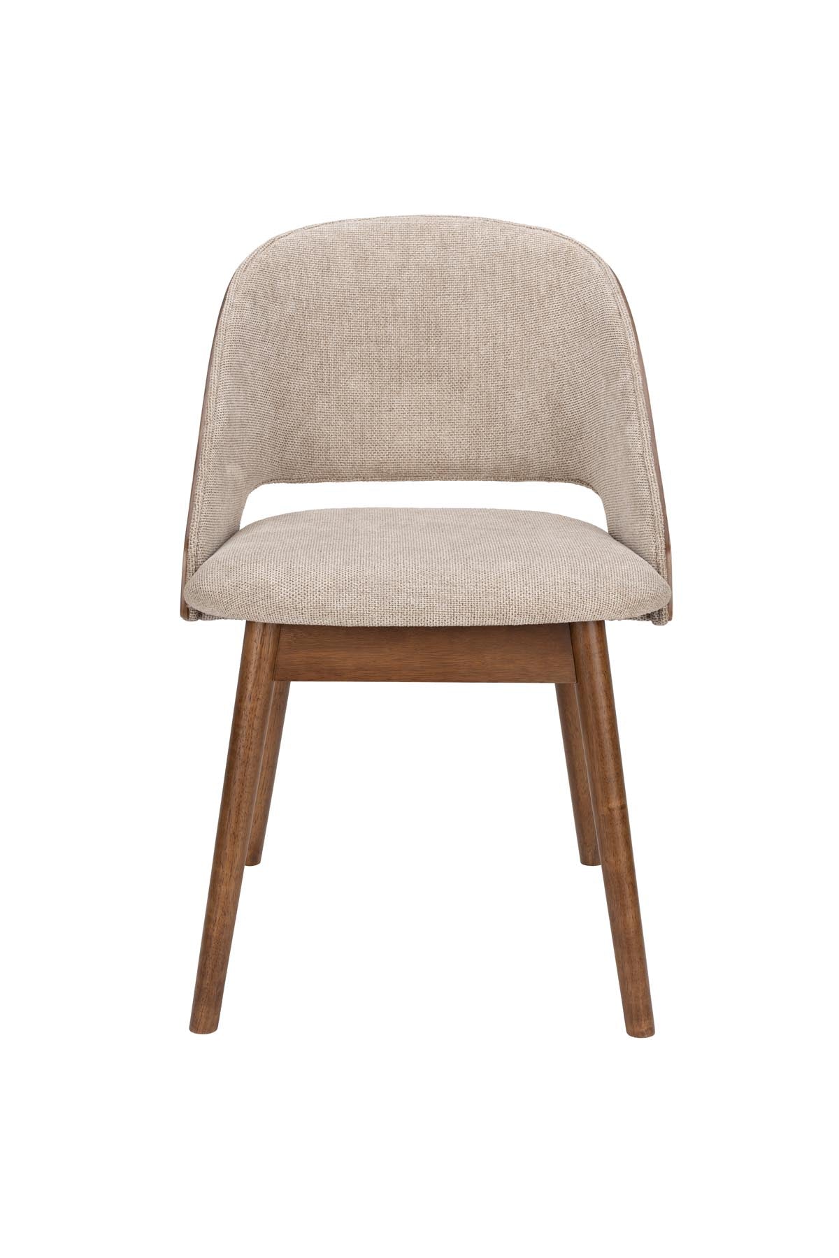Stuhl Velore in Beige präsentiert im Onlineshop von KAQTU Design AG. Stuhl ist von Dutchbone