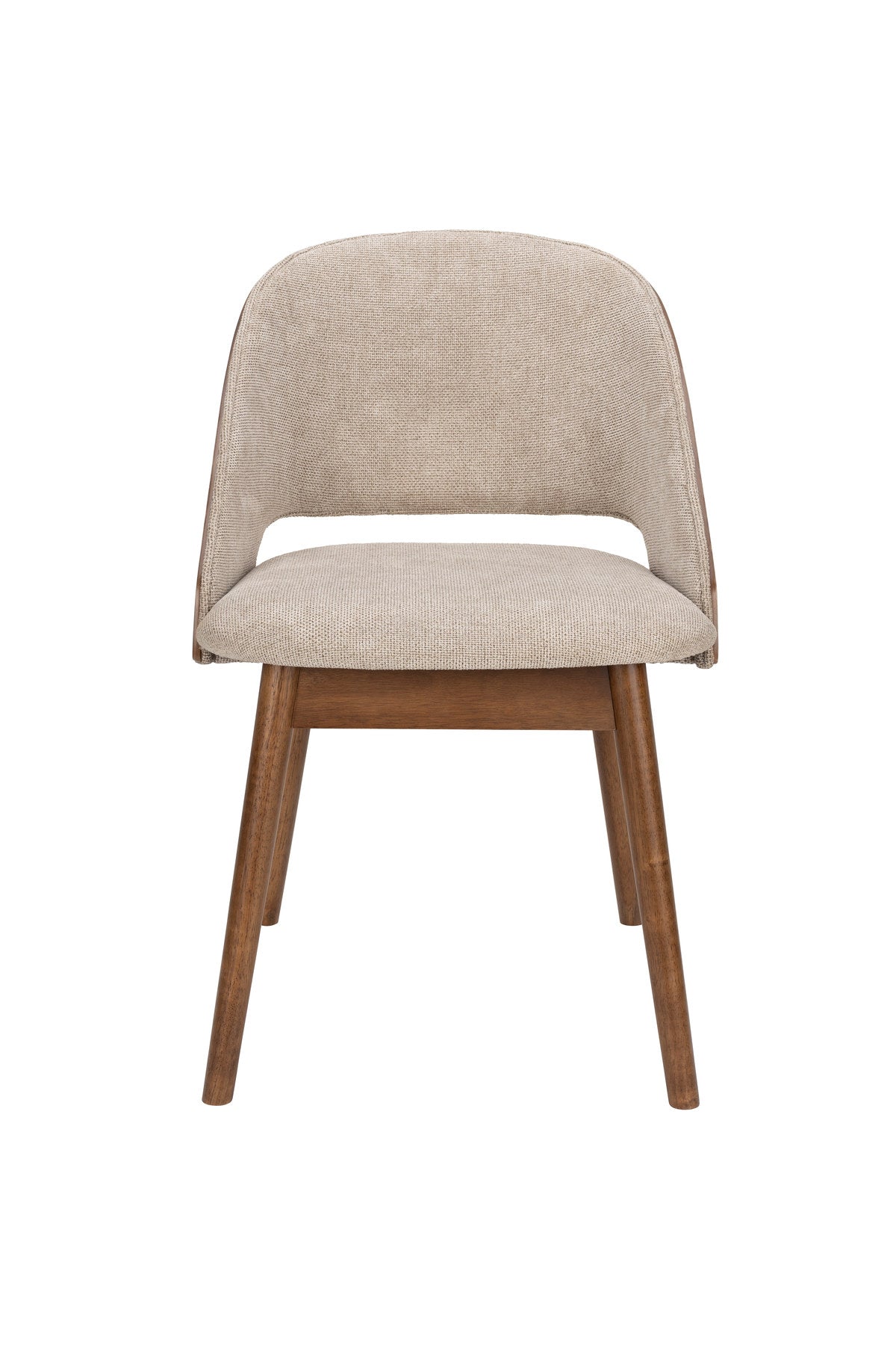Stuhl Velore in Beige präsentiert im Onlineshop von KAQTU Design AG. Stuhl ist von Dutchbone