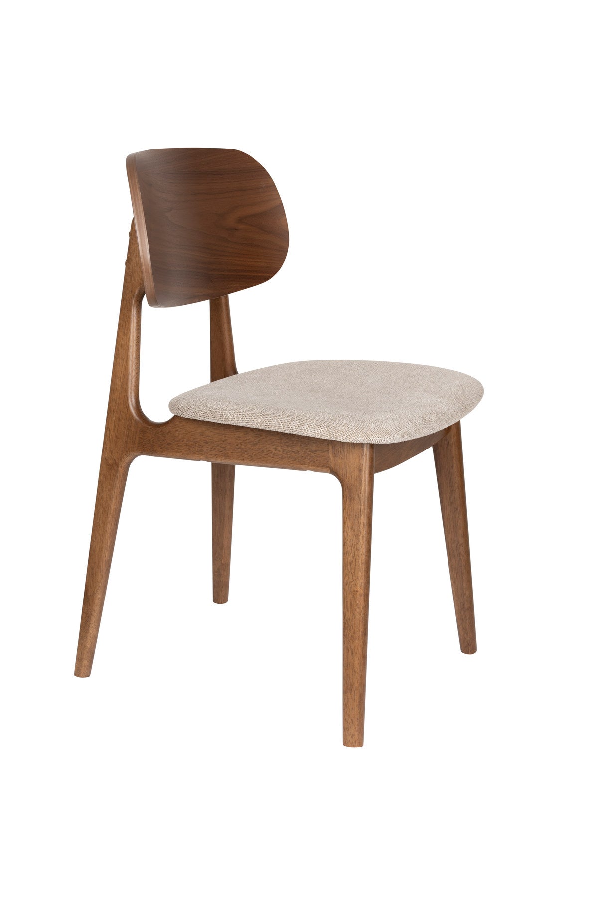 Stuhl Marais in Braun präsentiert im Onlineshop von KAQTU Design AG. Stuhl ist von Dutchbone