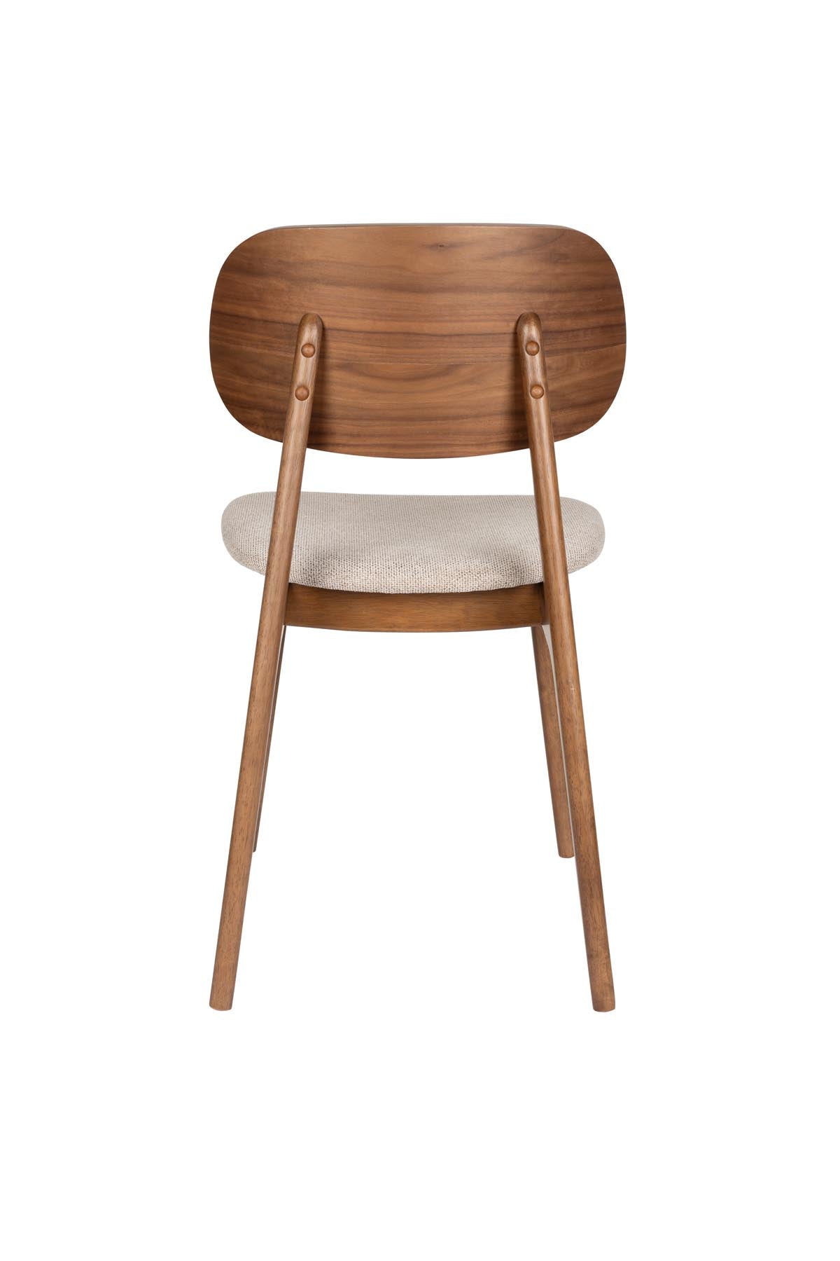 Stuhl Marais in Braun präsentiert im Onlineshop von KAQTU Design AG. Stuhl ist von Dutchbone