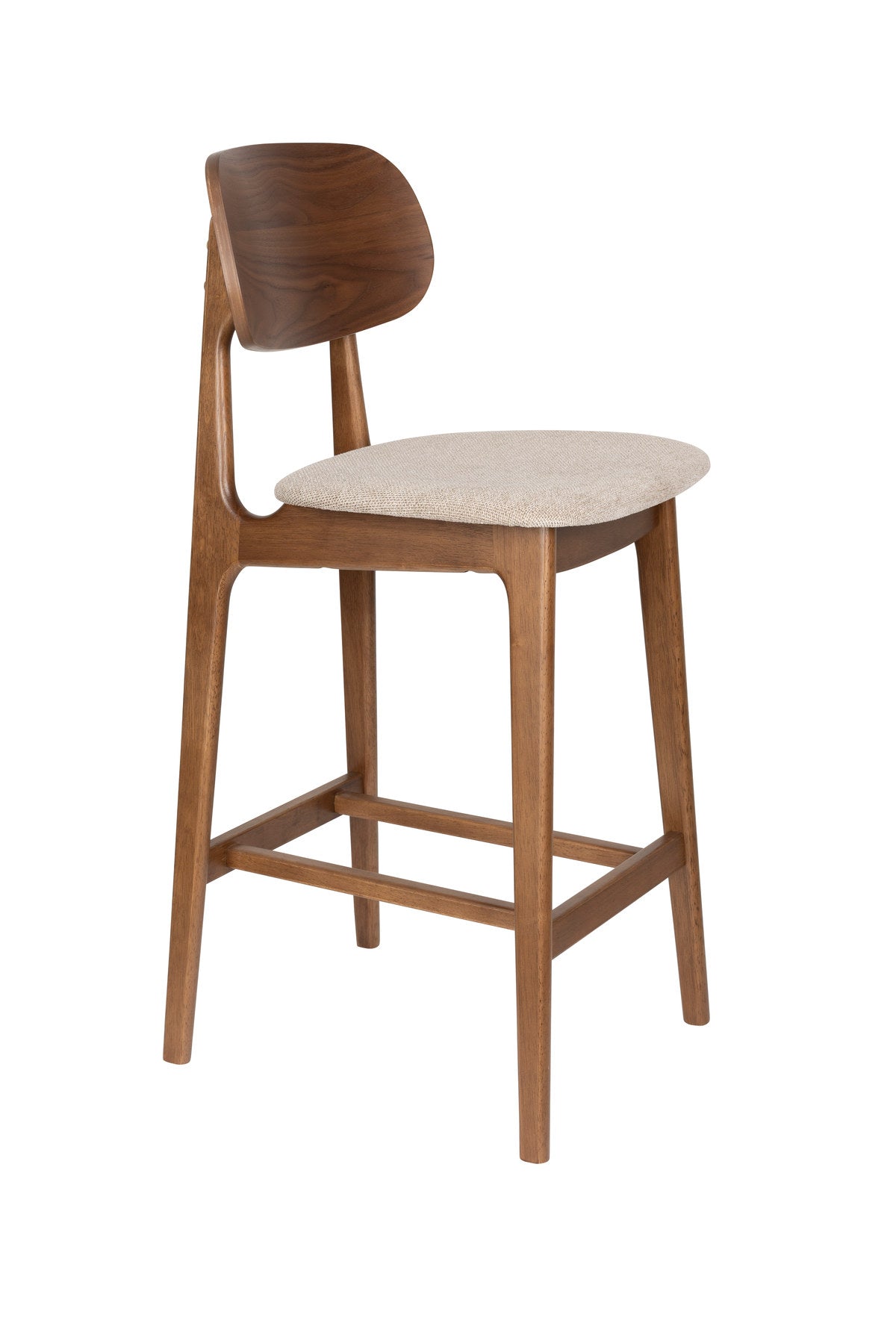 Barhocker Marais in Braun präsentiert im Onlineshop von KAQTU Design AG. Barstuhl ist von Dutchbone