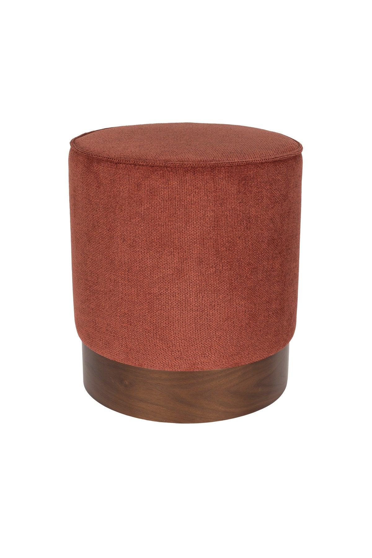 Stuhl Bellevue in Rot präsentiert im Onlineshop von KAQTU Design AG. Hocker ist von Dutchbone