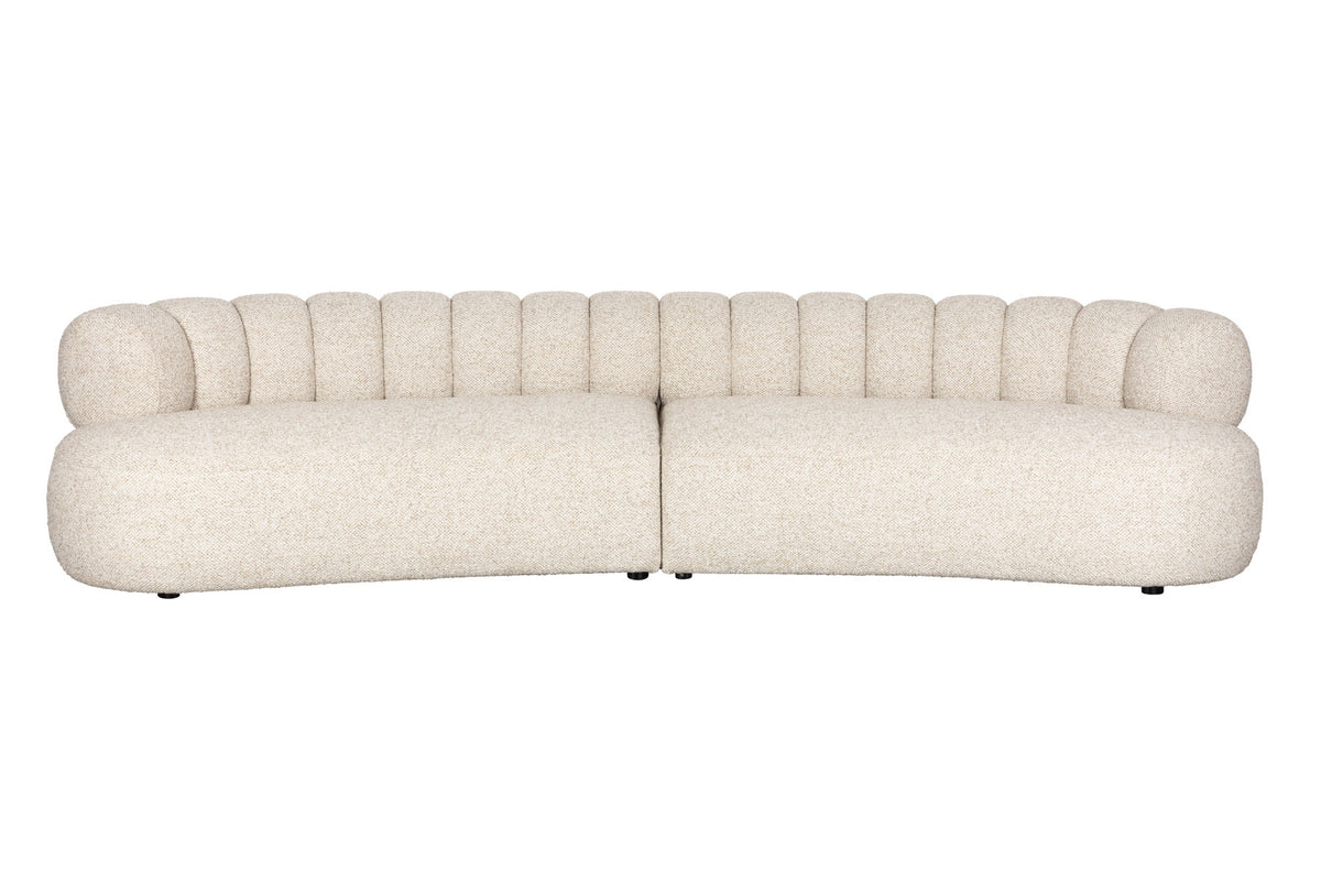 Sofa Duvane 4,5-Sitzer in Beige präsentiert im Onlineshop von KAQTU Design AG. 4er Sofa ist von Dutchbone