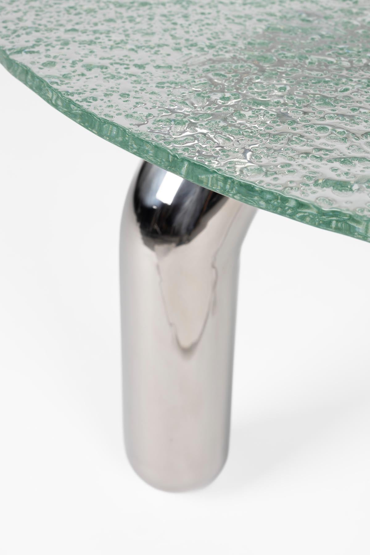 Beistelltisch Marly in Silber präsentiert im Onlineshop von KAQTU Design AG. Beistelltisch ist von Dutchbone