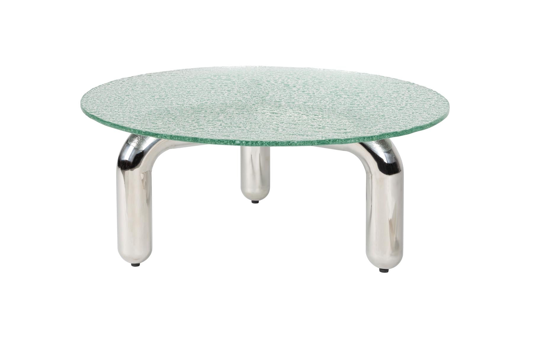 Kaffeetisch Marly in Silber präsentiert im Onlineshop von KAQTU Design AG. Couchtisch ist von Dutchbone