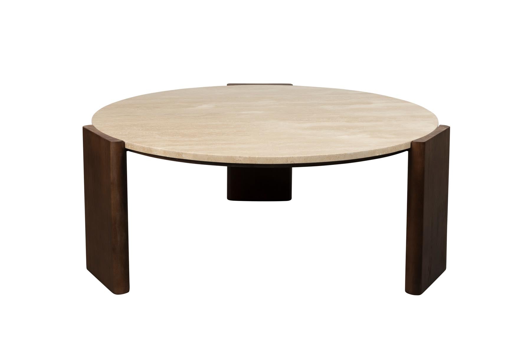 Kaffeetisch Valcour in Braun präsentiert im Onlineshop von KAQTU Design AG. Couchtisch ist von Dutchbone