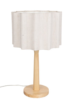 Scallop table lamp