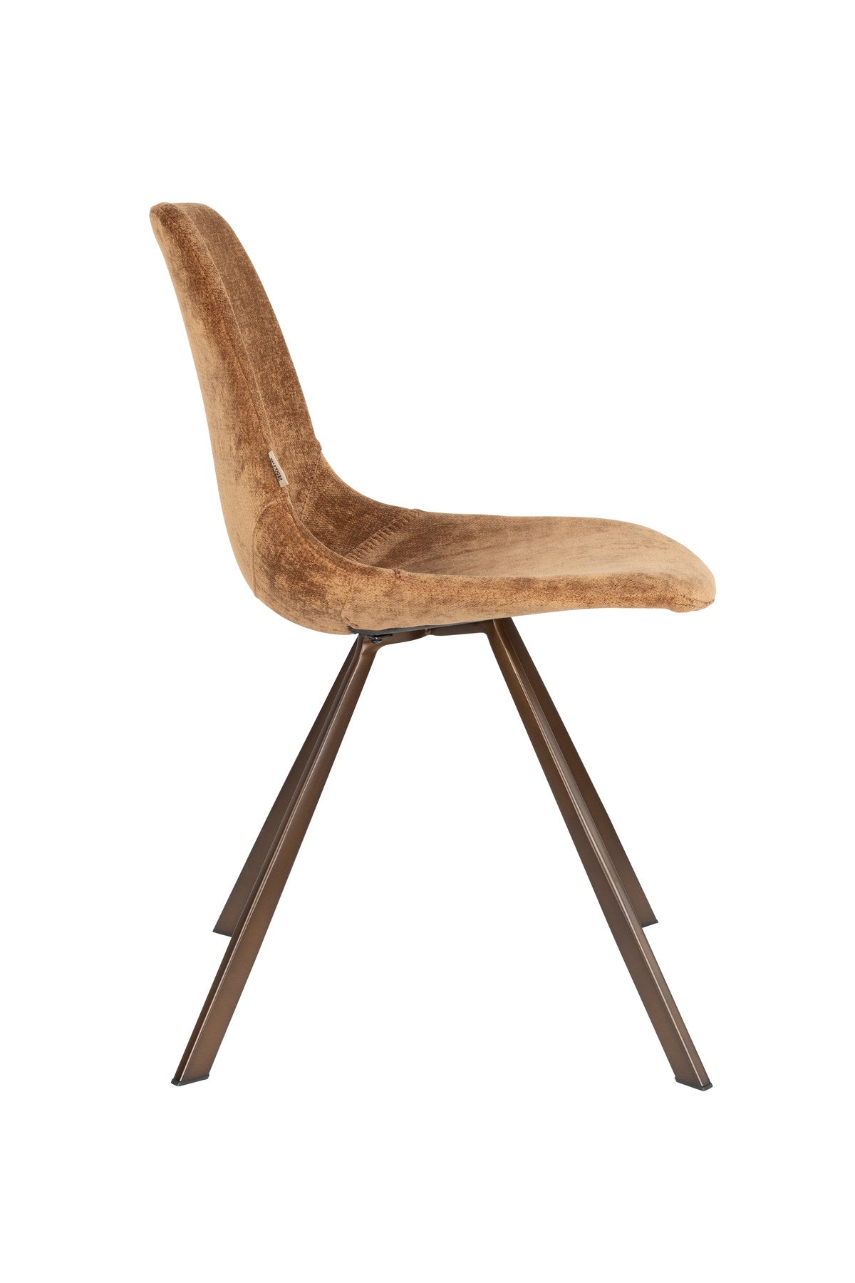 Stuhl Franky in Cognac präsentiert im Onlineshop von KAQTU Design AG. Stuhl ist von Dutchbone