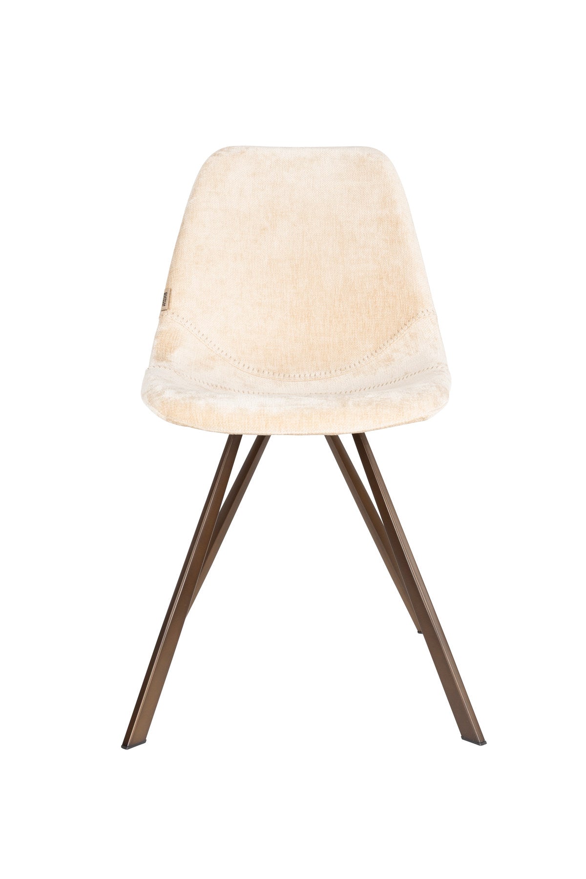 Stuhl Franky in Beige präsentiert im Onlineshop von KAQTU Design AG. Stuhl ist von Dutchbone