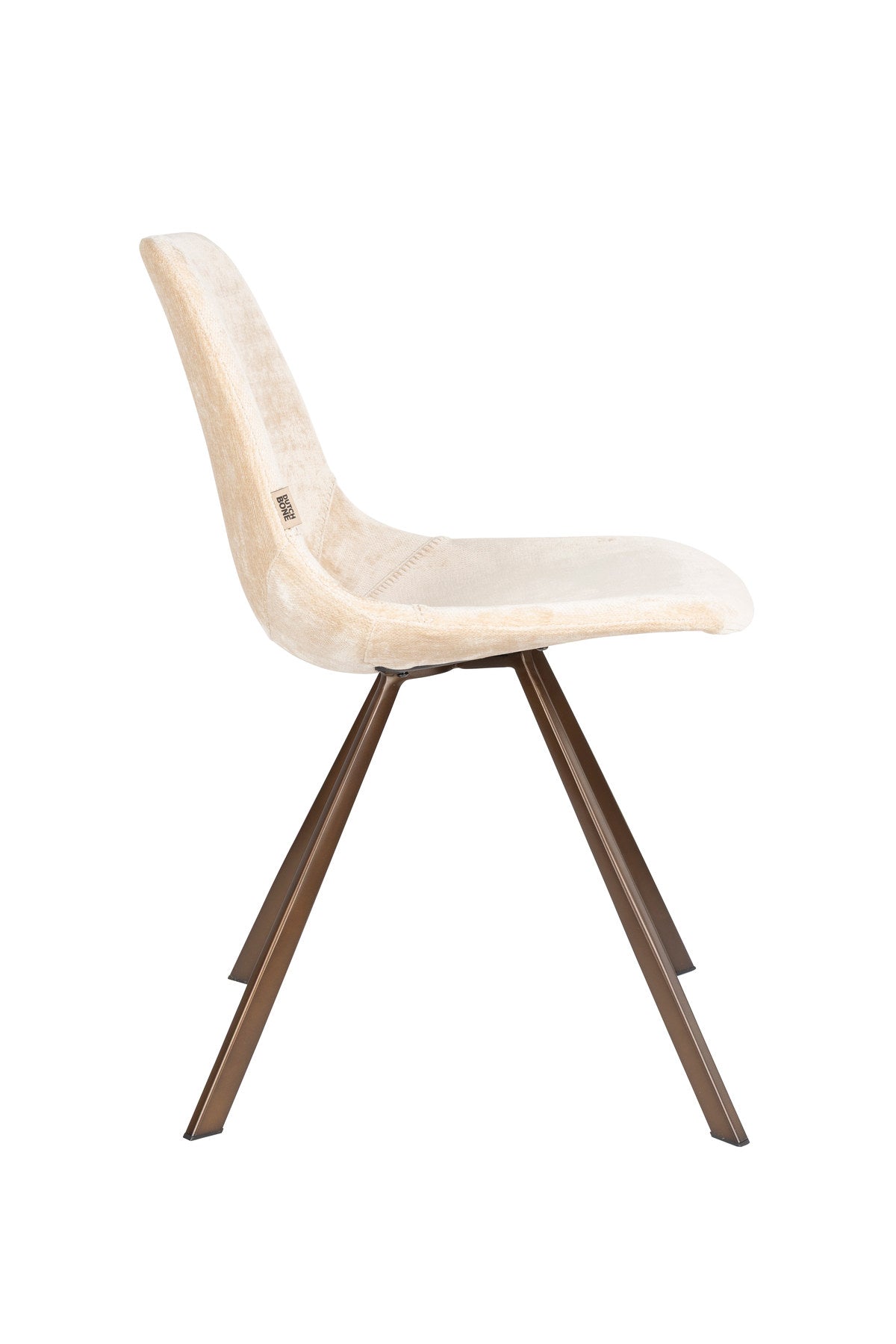 Stuhl Franky in Beige präsentiert im Onlineshop von KAQTU Design AG. Stuhl ist von Dutchbone
