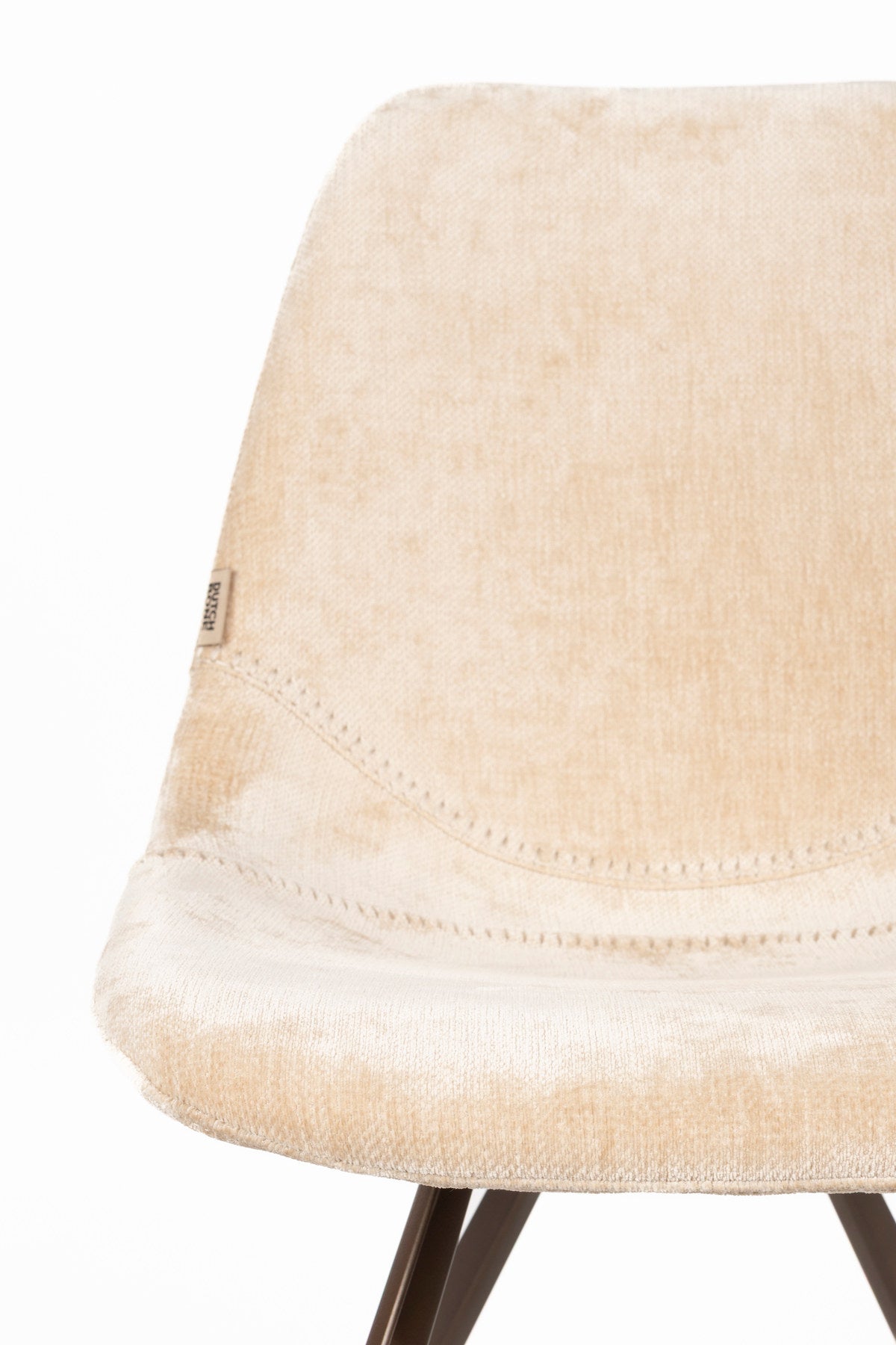Stuhl Franky in Beige präsentiert im Onlineshop von KAQTU Design AG. Stuhl ist von Dutchbone