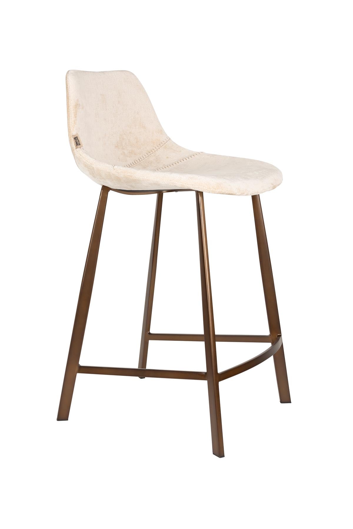 Barhocker Franky in Beige präsentiert im Onlineshop von KAQTU Design AG. Barstuhl ist von Dutchbone