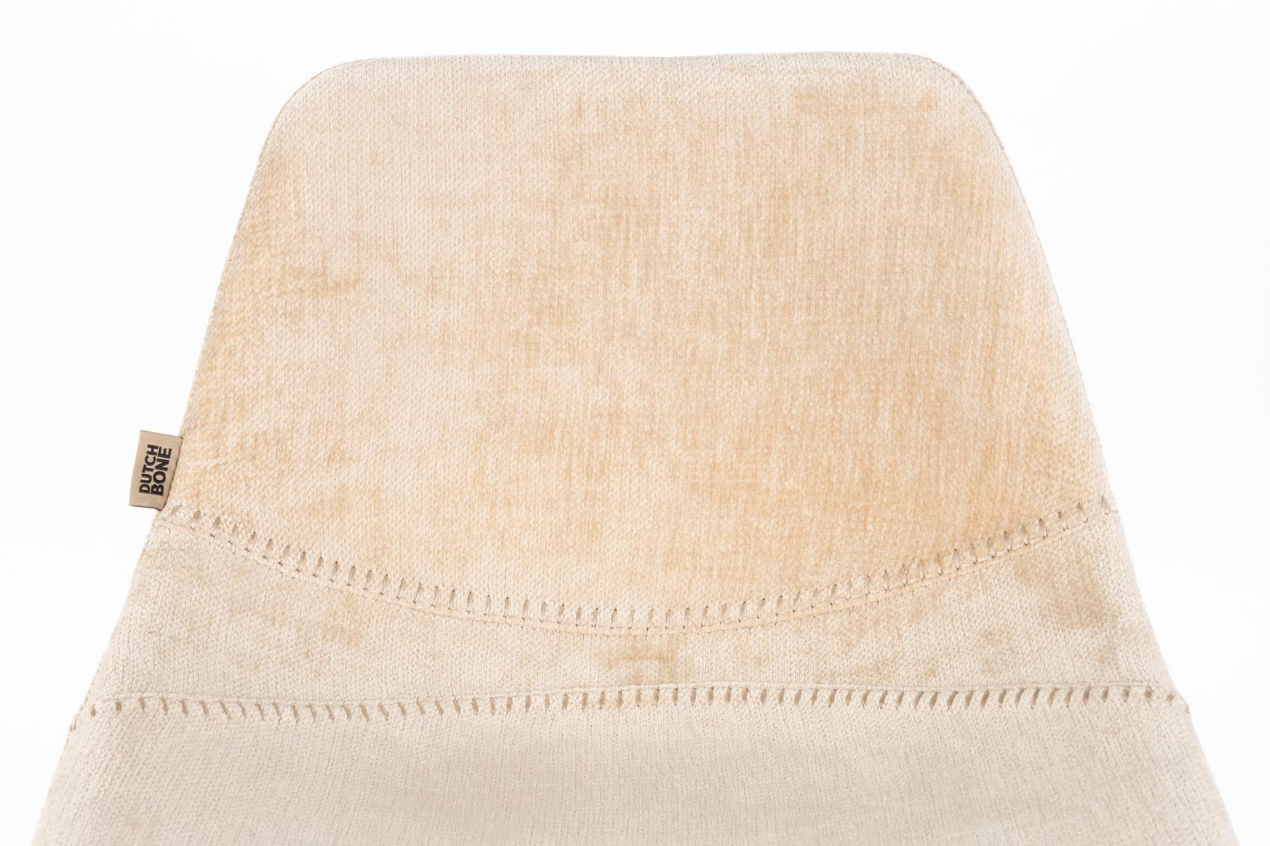 Barhocker Franky in Beige präsentiert im Onlineshop von KAQTU Design AG. Barstuhl ist von Dutchbone