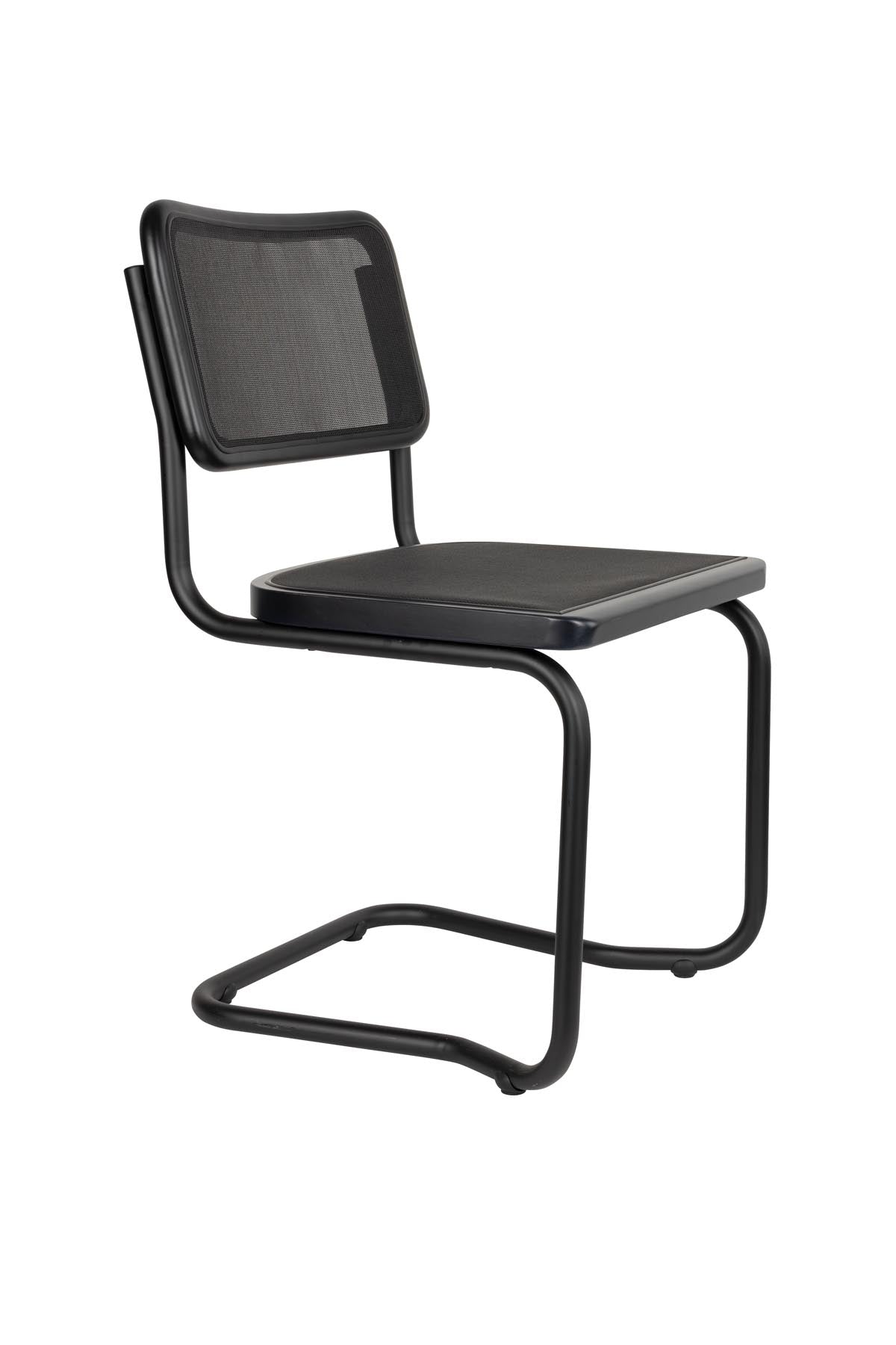 Stuhl Carree in Schwarz präsentiert im Onlineshop von KAQTU Design AG. Stuhl ist von Dutchbone