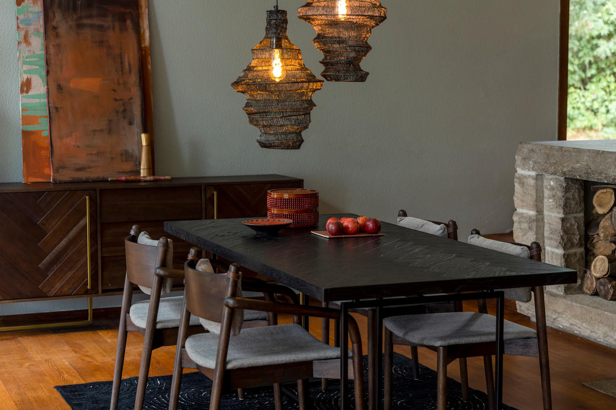 Stuhl Torrance in Mehrfarbig präsentiert im Onlineshop von KAQTU Design AG. Stuhl ist von Dutchbone