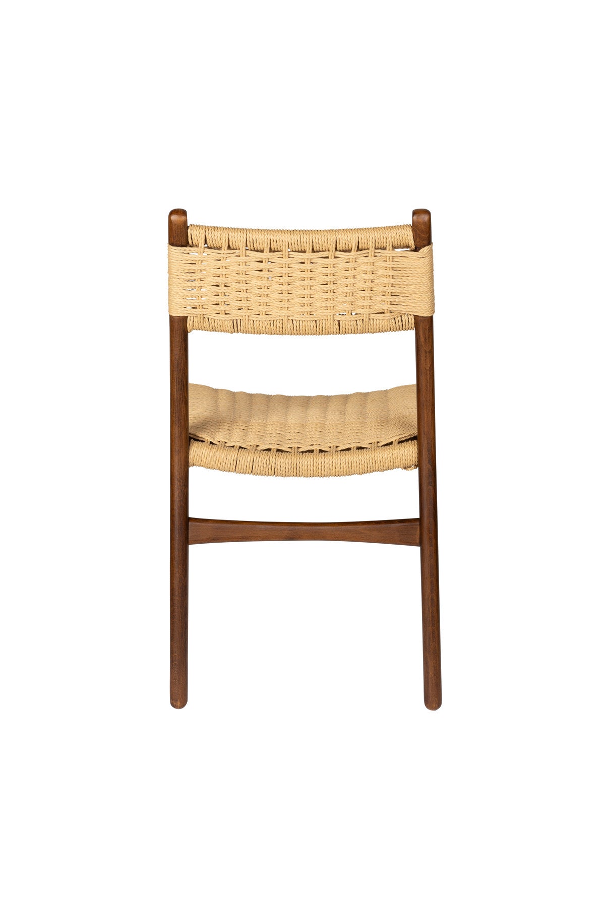 Stuhl Cecile in Braun präsentiert im Onlineshop von KAQTU Design AG. Stuhl ist von Dutchbone