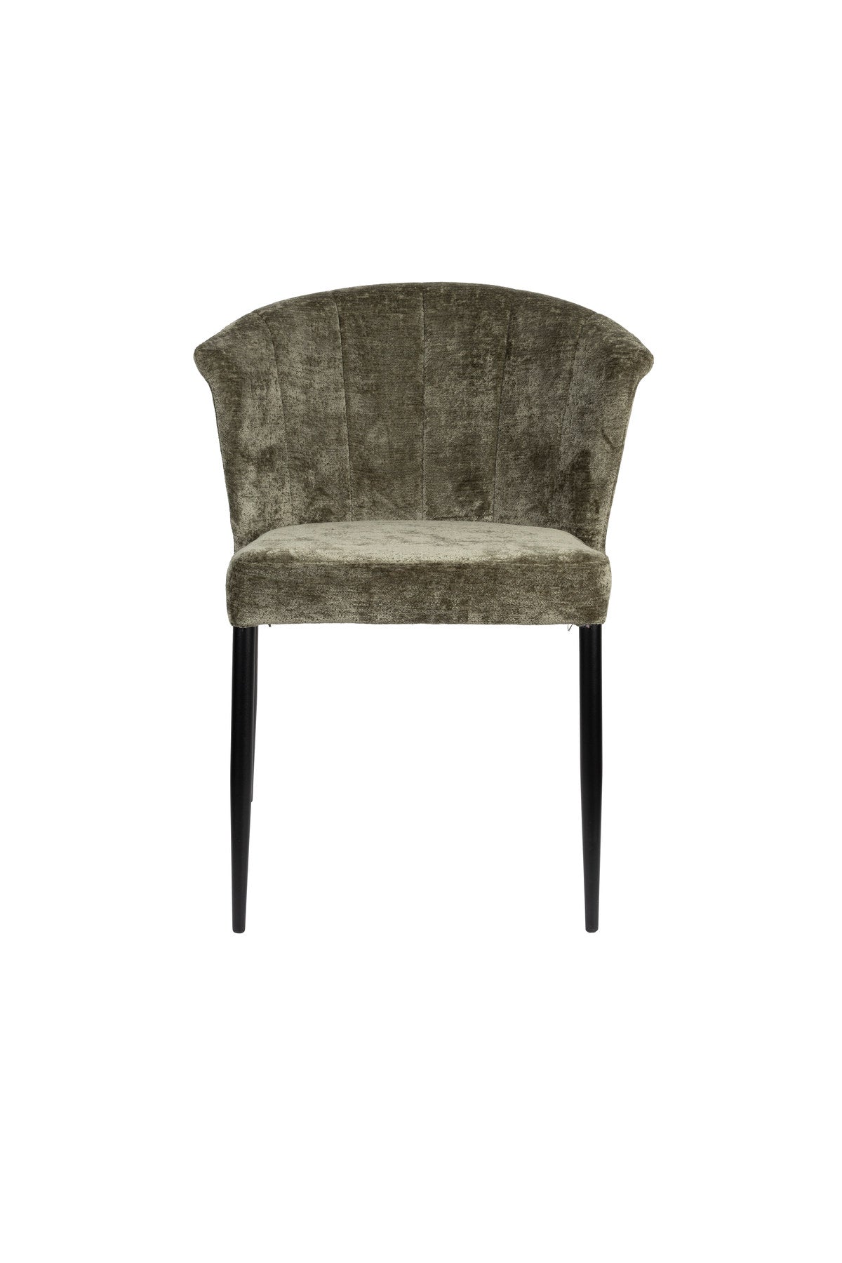 Stuhl Georgia Grün in Grün präsentiert im Onlineshop von KAQTU Design AG. Schalenstuhl ist von Dutchbone