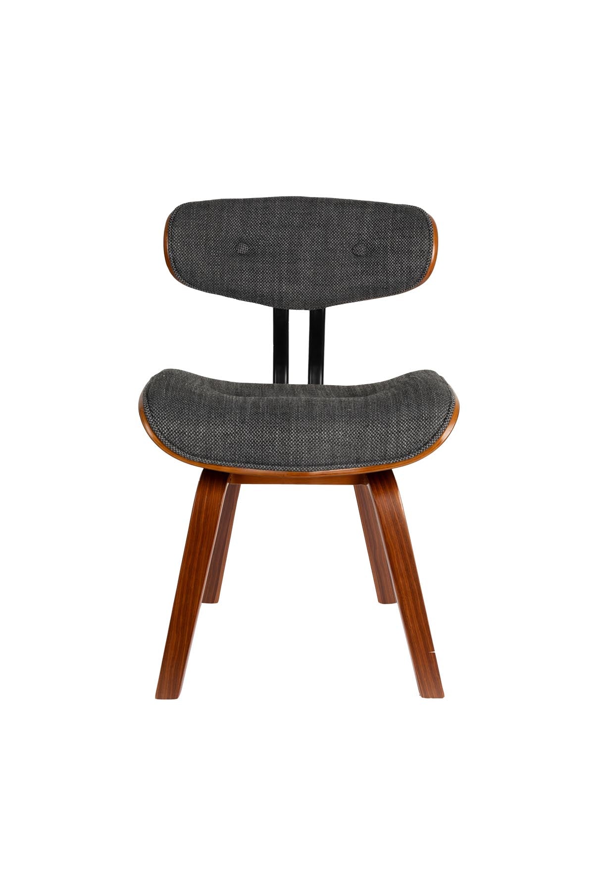 Stuhl Blackwood Grey in Schwarz präsentiert im Onlineshop von KAQTU Design AG. Schalenstuhl ist von Dutchbone