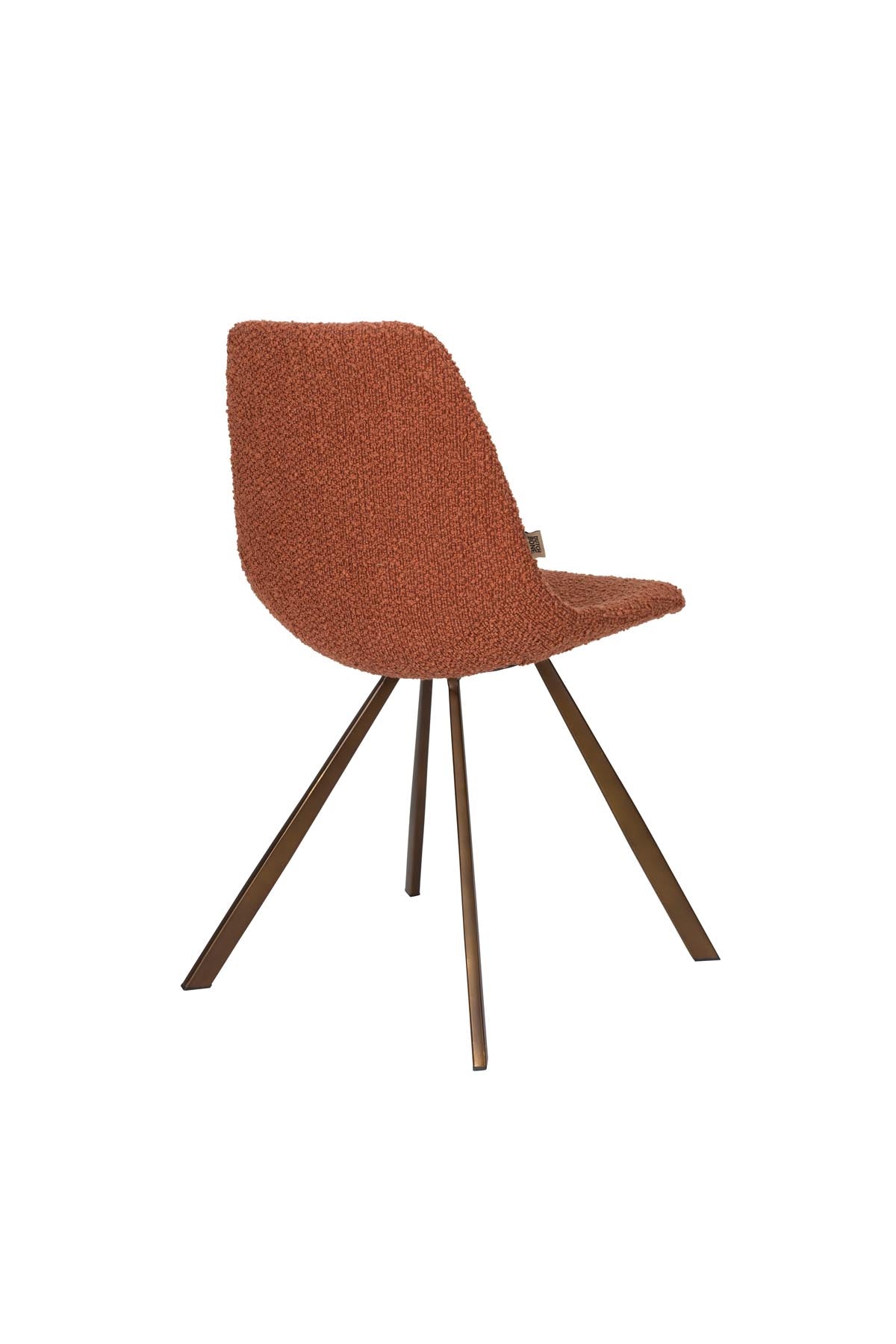Franky Stuhl Bouclé in Schwarz präsentiert im Onlineshop von KAQTU Design AG. Stuhl ist von Dutchbone