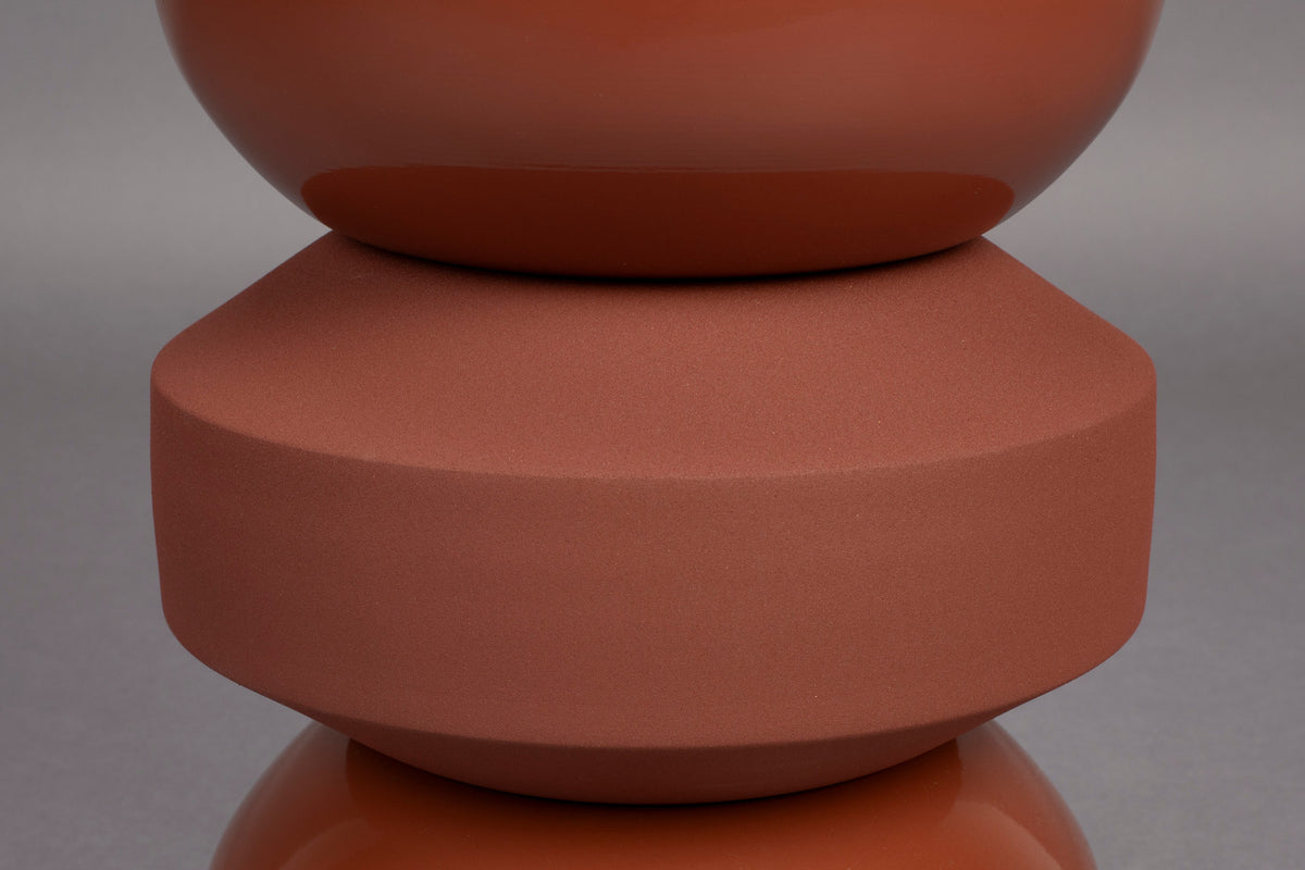Hocker Apollo Terra in Rot präsentiert im Onlineshop von KAQTU Design AG. Hocker ist von Dutchbone