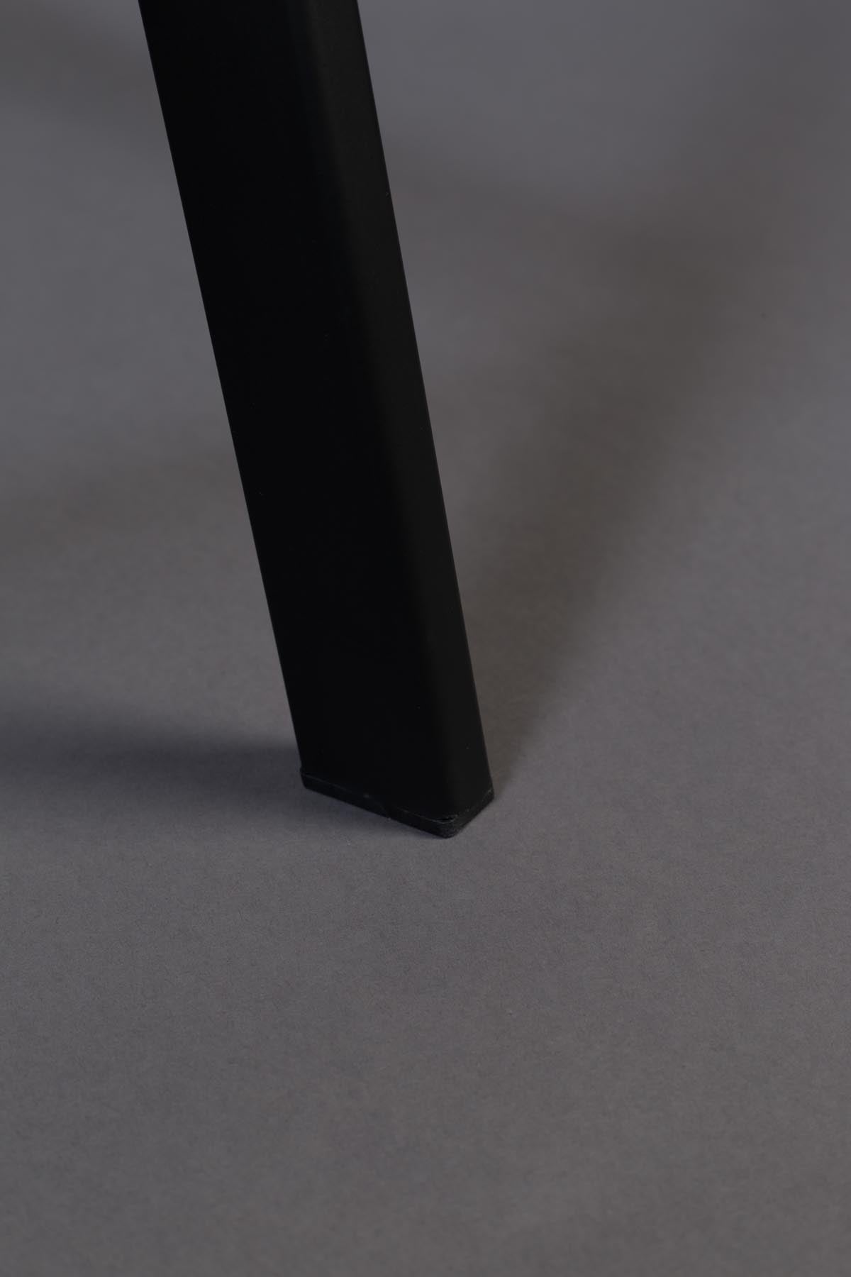 Barstuhl Franky Velvet in Grau präsentiert im Onlineshop von KAQTU Design AG. Barstuhl ist von Dutchbone