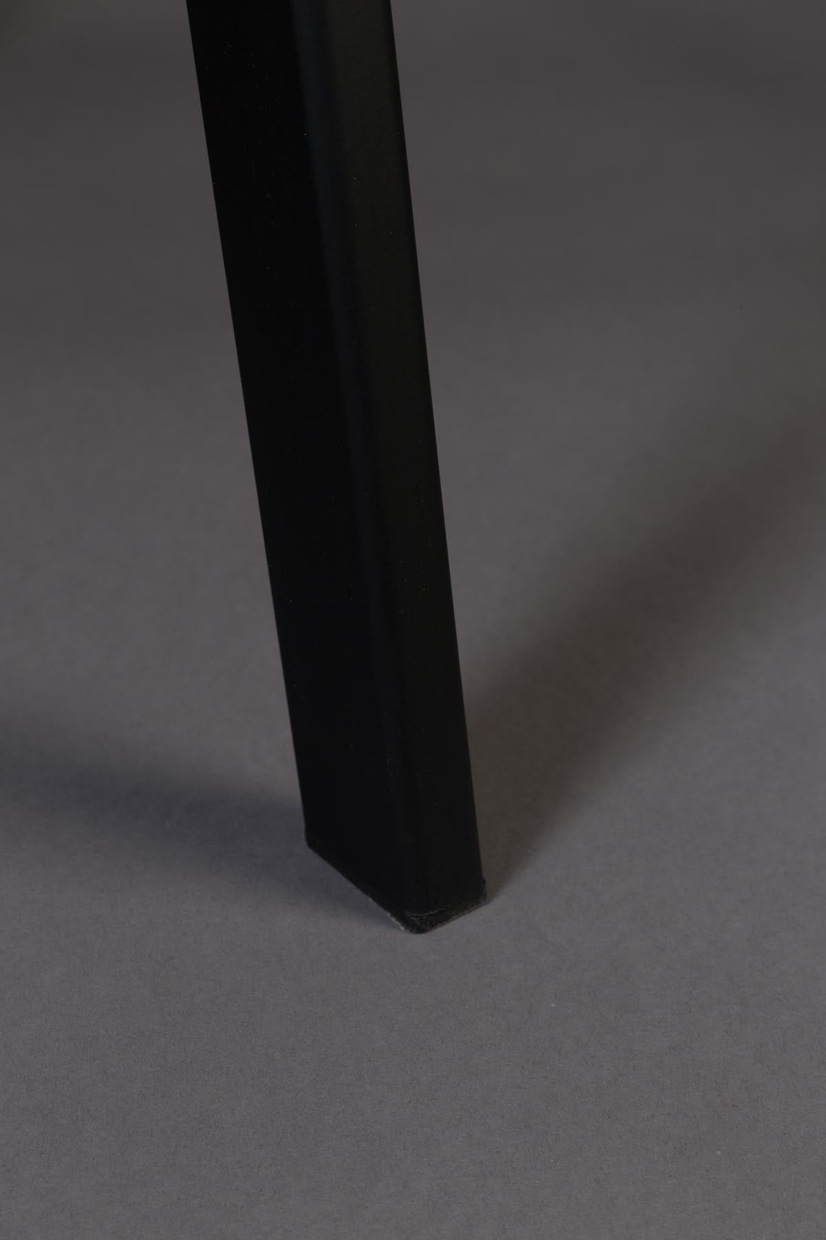Barstuhl Franky Velvet in Grau präsentiert im Onlineshop von KAQTU Design AG. Barstuhl ist von Dutchbone
