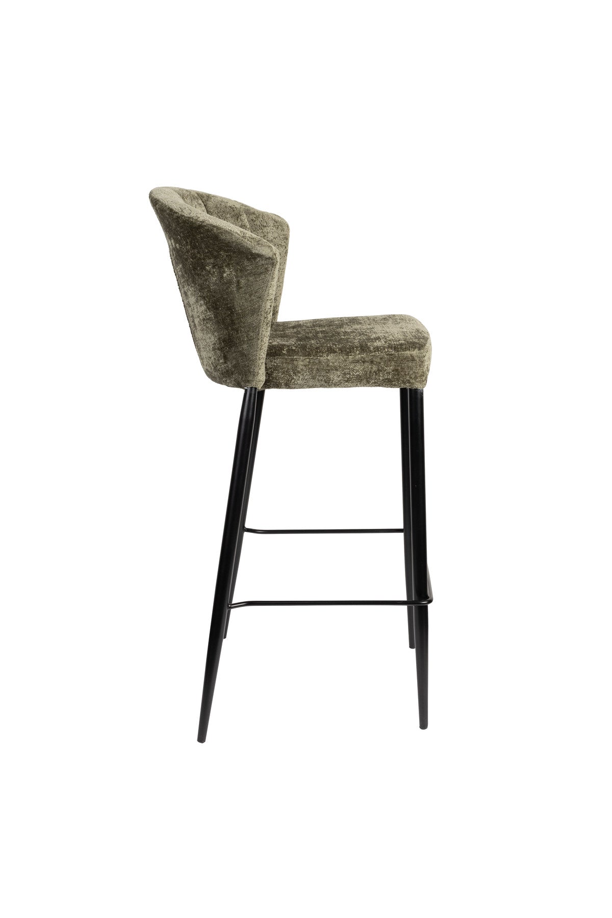 Barhocker Georgia Grün in Grün präsentiert im Onlineshop von KAQTU Design AG. Barstuhl ist von Dutchbone
