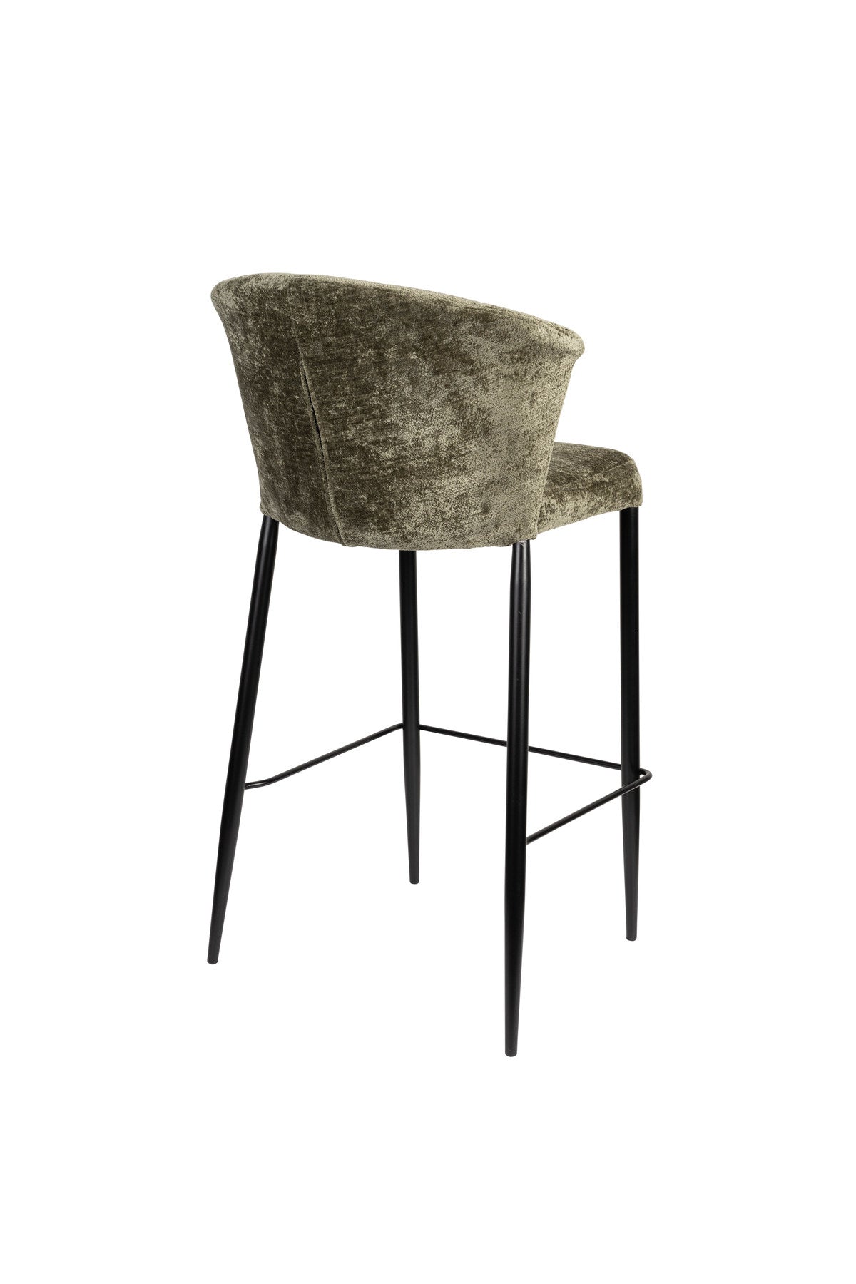 Barhocker Georgia Grün in Grün präsentiert im Onlineshop von KAQTU Design AG. Barstuhl ist von Dutchbone